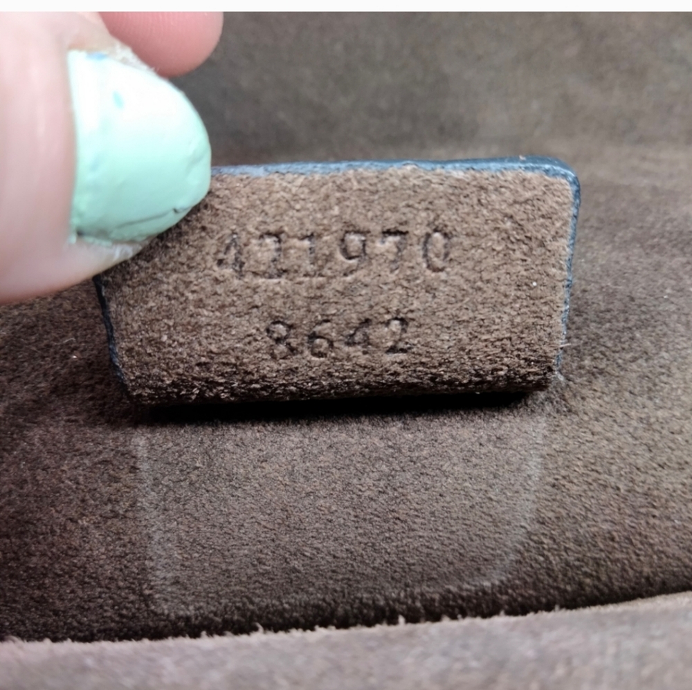 Small leather handbag - Picture 9 of 13